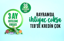 Bayram Krediniz TEB'de